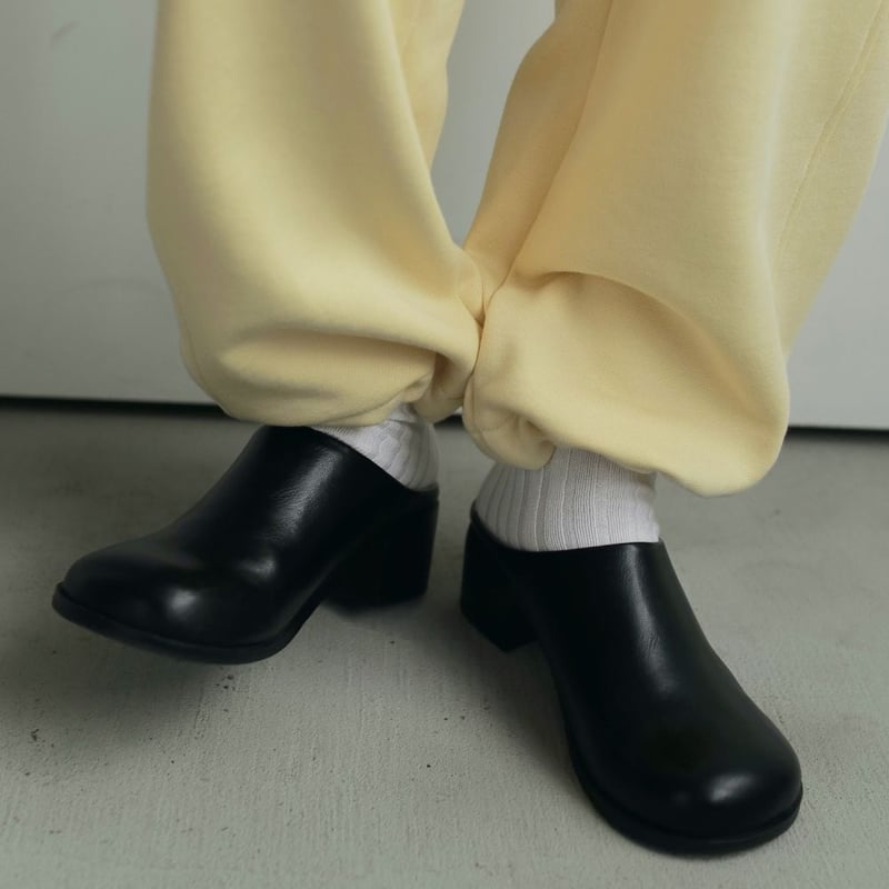 anuke】 Ecoleather Heel Slip-ons | Selectshop s