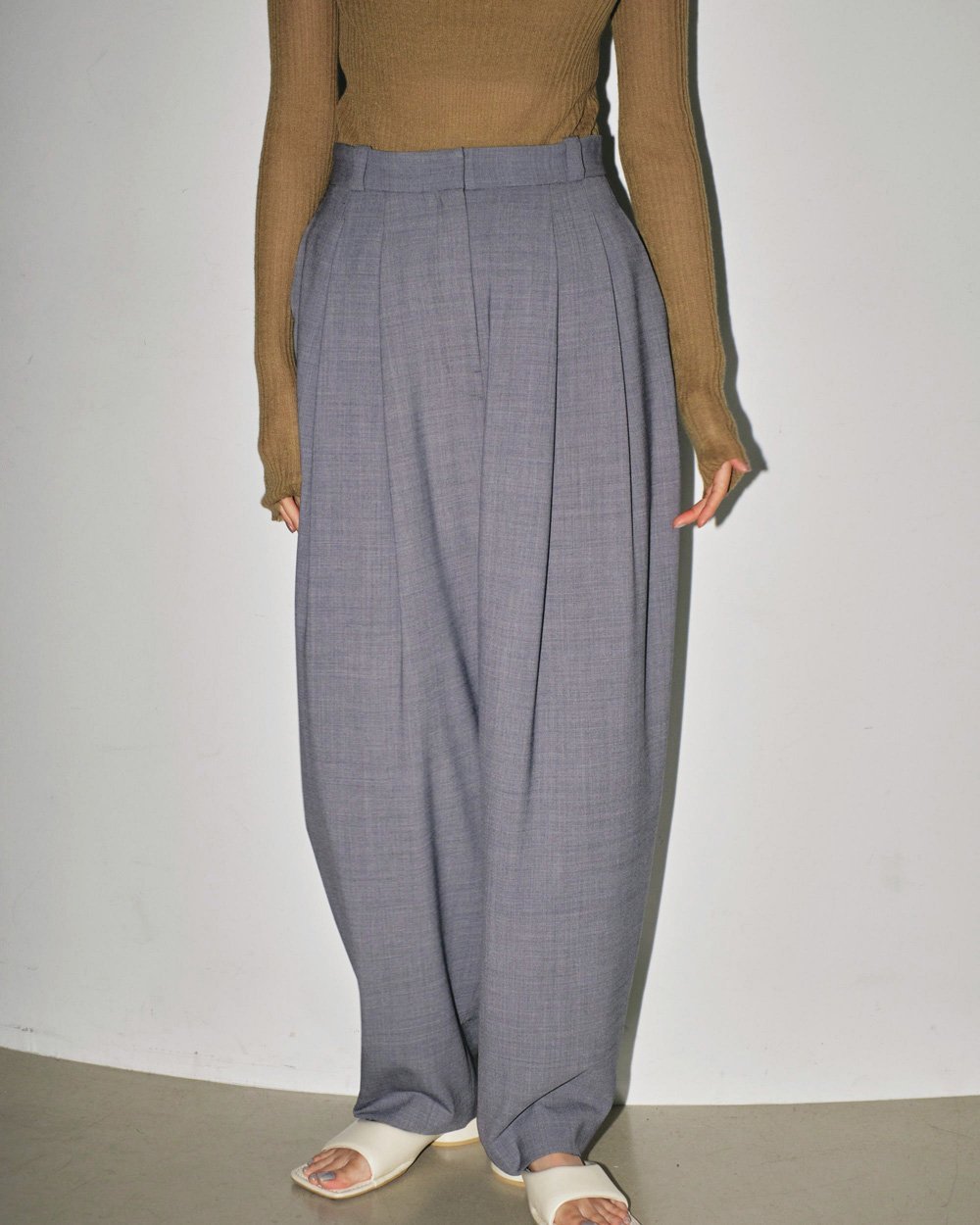 TODAYFUL】Highwaist Tuck Trousers | Selectshop