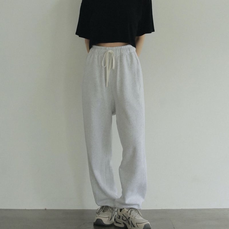 anuke】Drawstring Sweat Pants | Selectshop shoo
