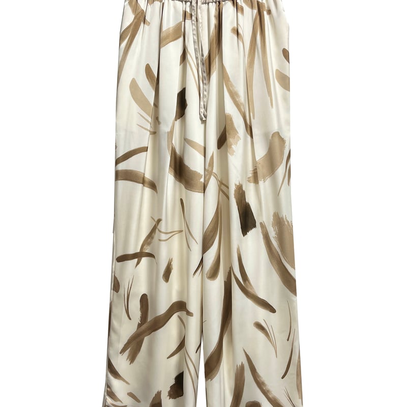 CHIGNON】サテンプリントパンツ | Selectshop shooby dooby