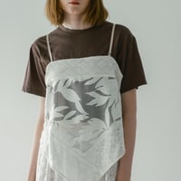 【WHYTO.】lace combination camisole