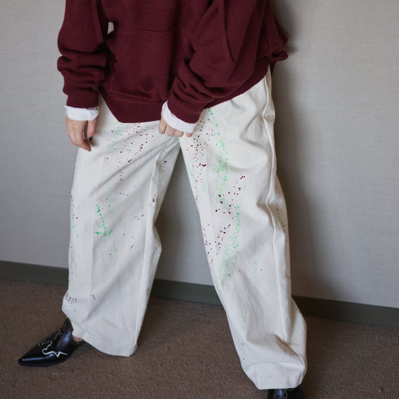 oll】Morocco Painted slacks | Selectshop shooby