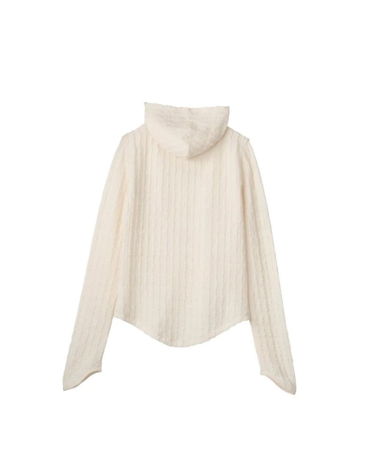 Knuth Marf】 hooded jacquard top | Selectshop s