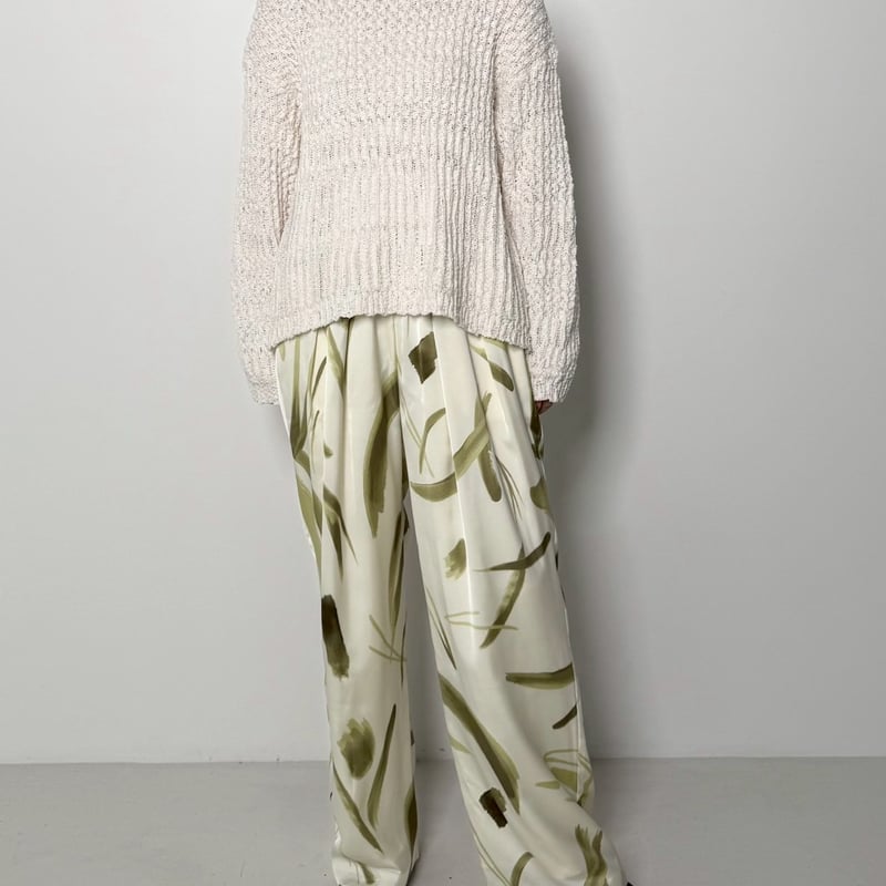 CHIGNON】サテンプリントパンツ | Selectshop shooby dooby