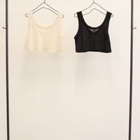 【LE MELANGE】　2wayレースタンクトップ