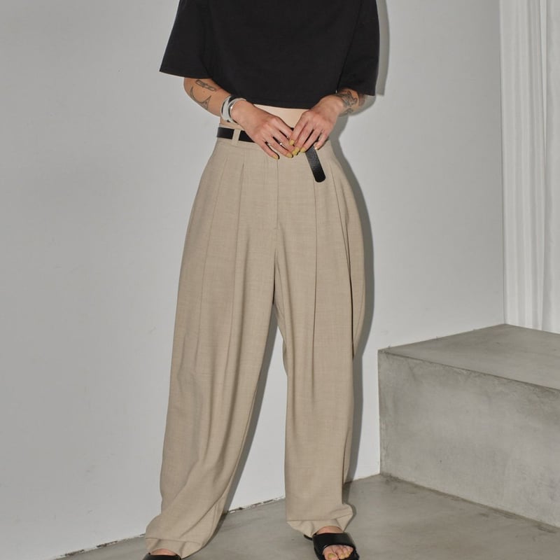 TODAYFUL】Highwaist Tuck Trousers | Selectshop  