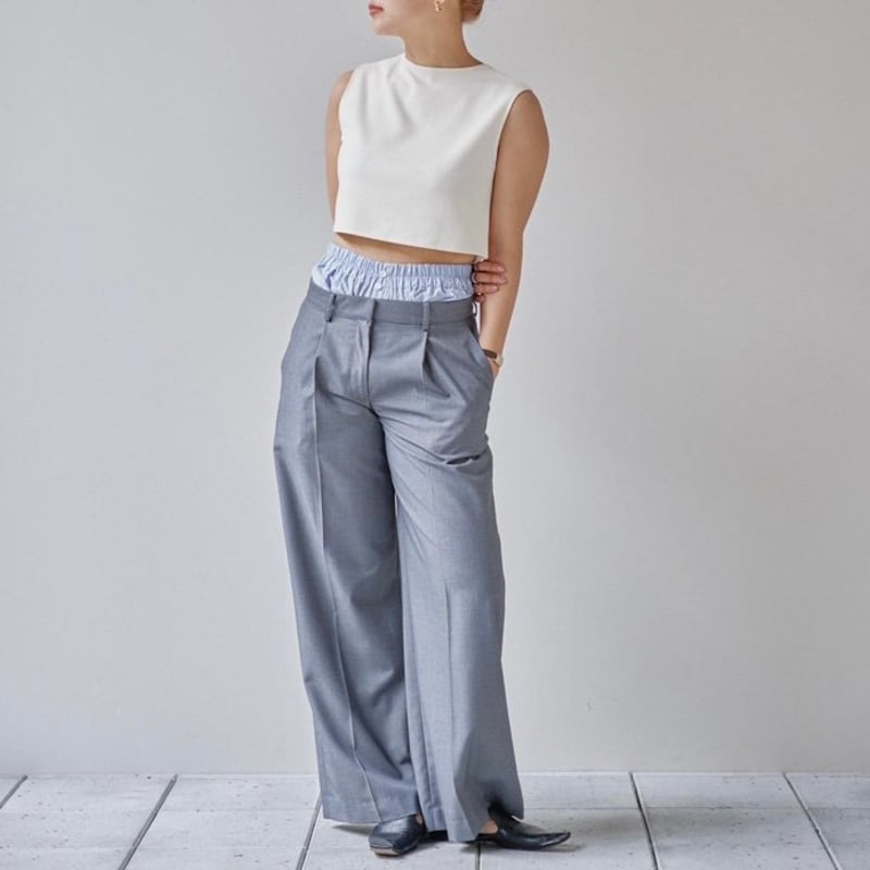 パンツ todayful Double Waist Trousers 36 TODAYFUL Double Waist Trousers 36inch