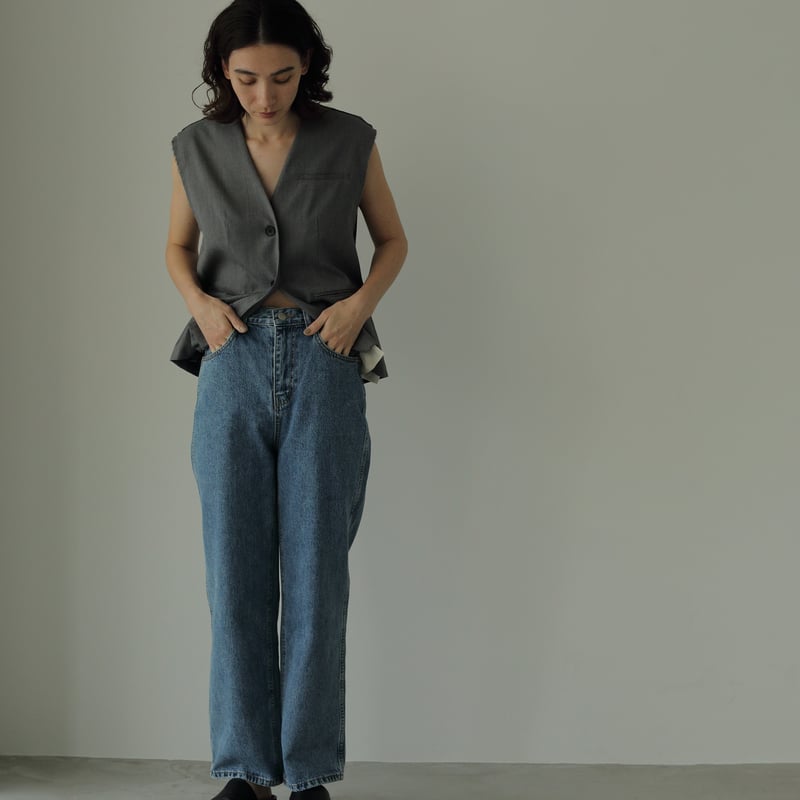 anuke】Cutoff Twill Vest | Selectshop shooby dooby anuke】Cutoff Twill Vest | Selectshop shooby dooby