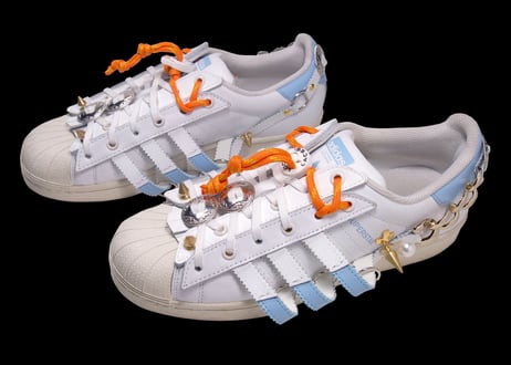 ASTRALBOY 「alternative zombie」 light blue×white　24cm
