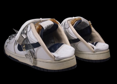 ASTRALBOY 「Little bear sandal」 white×navyblue　25.5cm