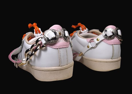 ASTRALBOY 「alternative zombie」 pink×white　24.5cm