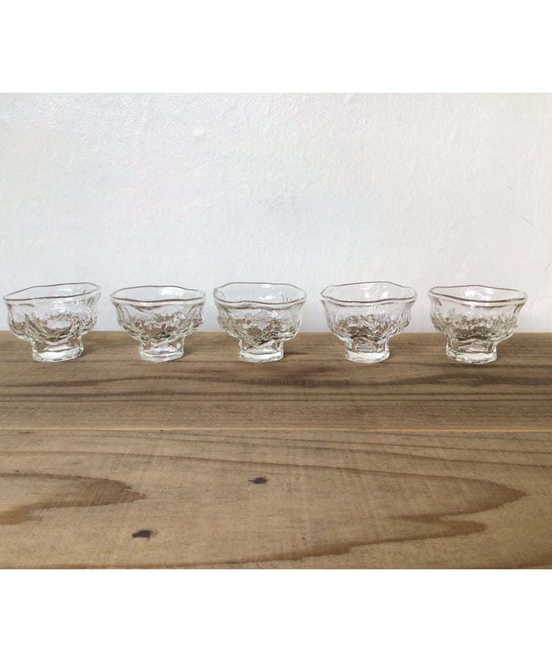 ガラス製 茶杯A×3 4800円br/ br/ サイズ：高さ5.6 cm幅5.5 cm 【公式通販】