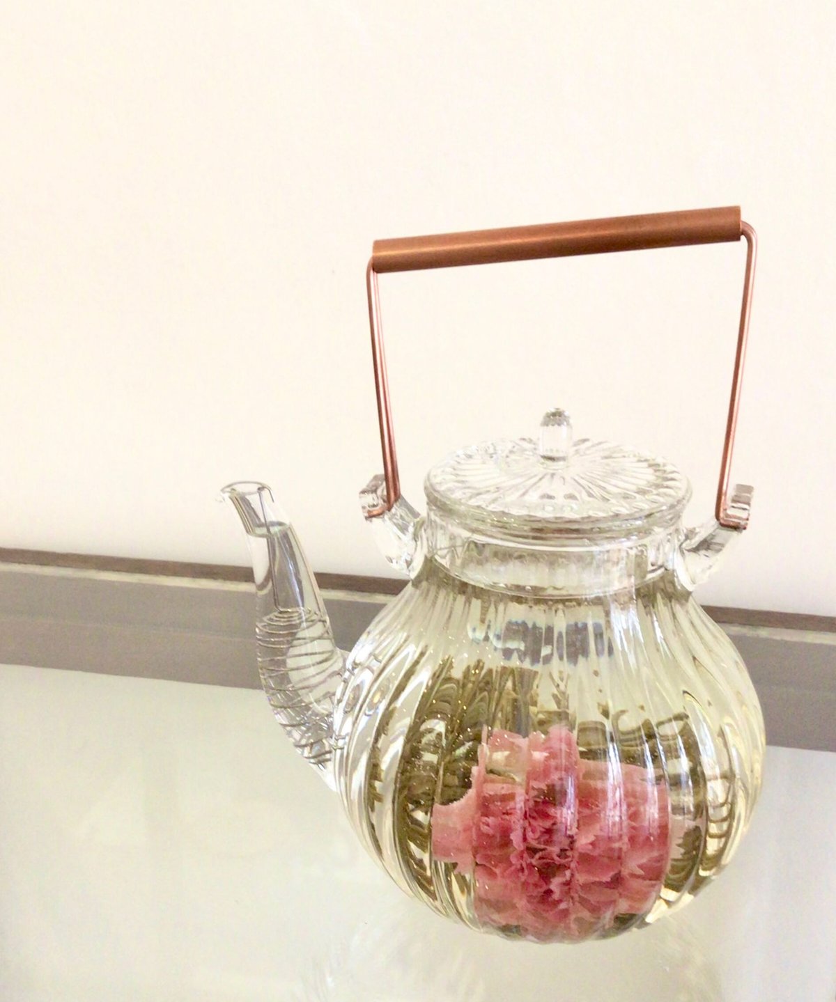 鶴首ガラスポット［手造り/耐熱性］ | ことこ茶店