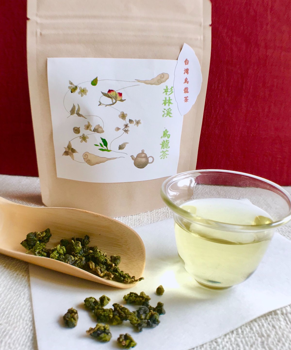［ち］玉山塔塔加高山茶、鹿谷凍頂烏龍茶、木柵焙煎鉄観音、杉林渓迎香烏龍茶 杉林渓高山烏龍茶［メール便可］ | ことこ茶店