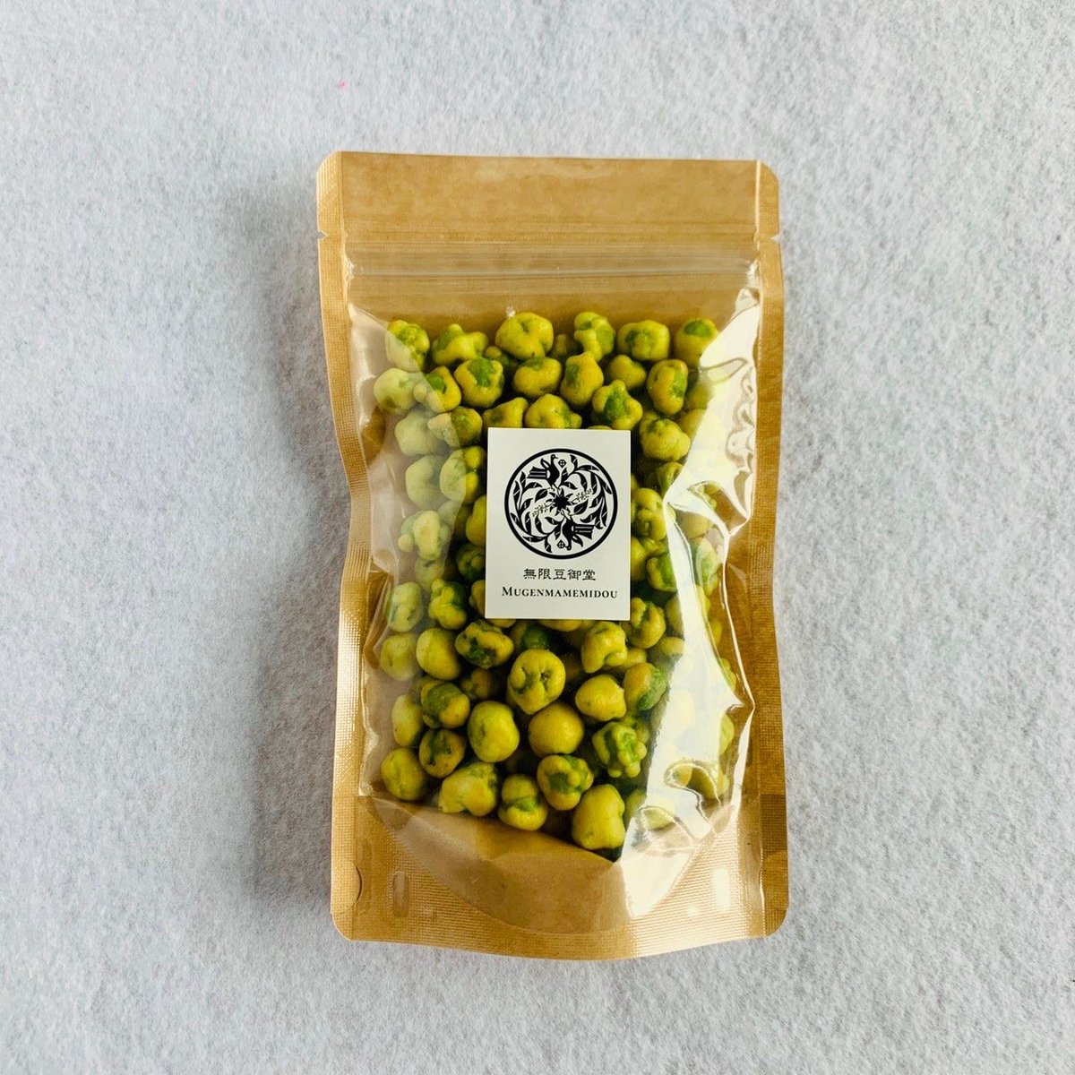 山葵グリーンピース(Wasabi green Beans)(95g) | Mugenmamem