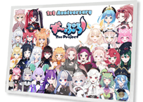 ず〜ぷろじぇくと1周年記念アクリルプレート