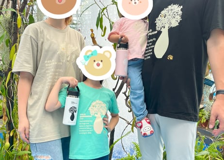パロボラッチョ Tシャツ 子どもサイズ（アイスグリーン・ライトピンク・ブラック/100~140cm）