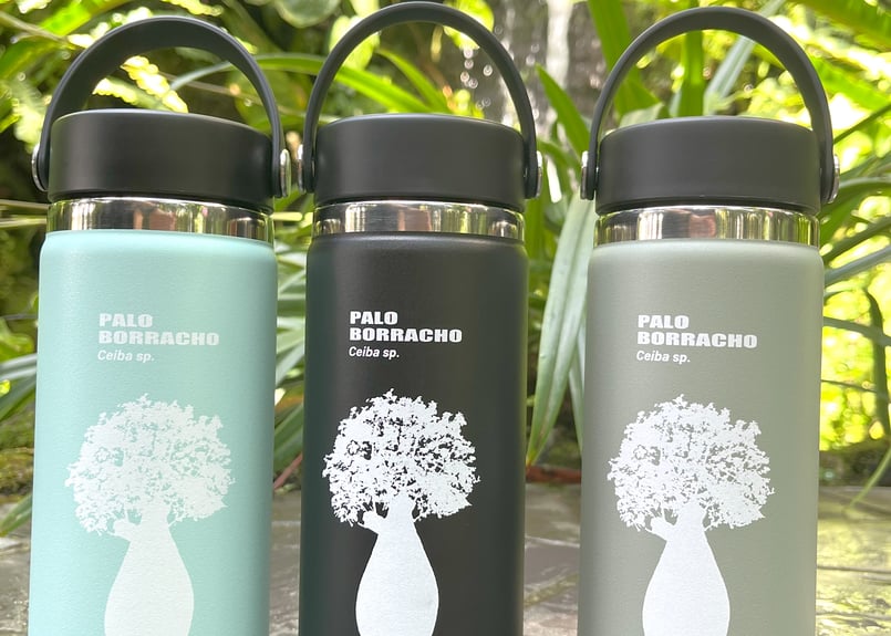 咲くやこの花館×HydroFlask パロボラッチョボトル 16オンス （ホワイト