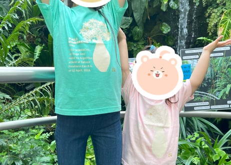 パロボラッチョ Tシャツ 子どもサイズ（アイスグリーン・ライトピンク・ブラック/100~140cm）
