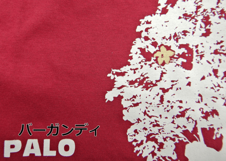 パロボラッチョ Tシャツ　大人サイズ （ホワイト・バーガンディ/S～XL）