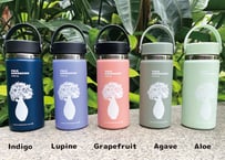 咲くやこの花館×HydroFlask　パロボラッチョボトル　16オンス （インディゴ・ルパイン・グレープフルーツ・アガベ・アロエ）