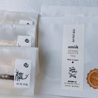 【配送専用】【話題のコラボ】白檀✖️愛媛県産菊間高麗人参ハーブ＆フルーツティーセット（白檀３個、菊間高麗人参ハーブ＆フルーツティー２個）