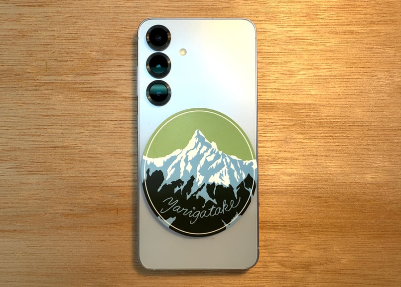 槍ロゴステッカー | Yarigatakesanso ONLINESHOP