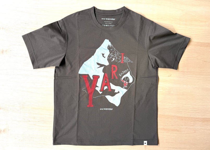 And Wander Tシャツ 楽天市場】and wander and wander big logo T アンドワンダー