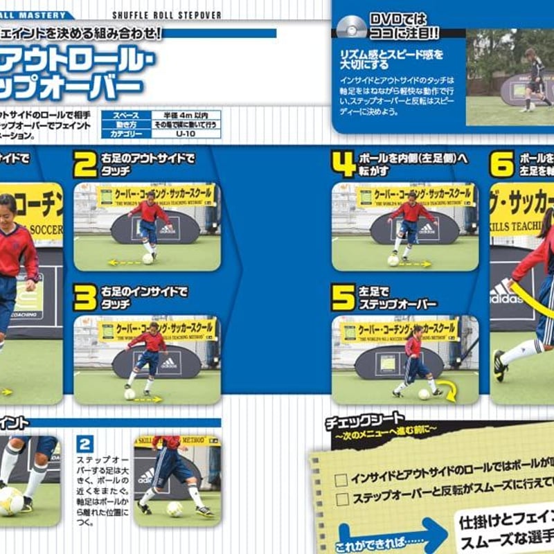 ジュニアサッカー クーバー・コーチング キッズの一人でできる練習