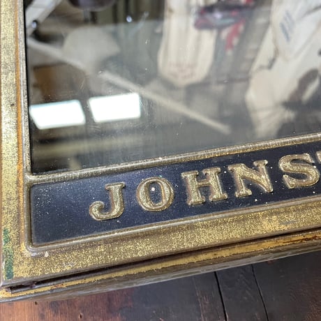 1930’s “JOHNSTON” ビスケット缶 ショーケース