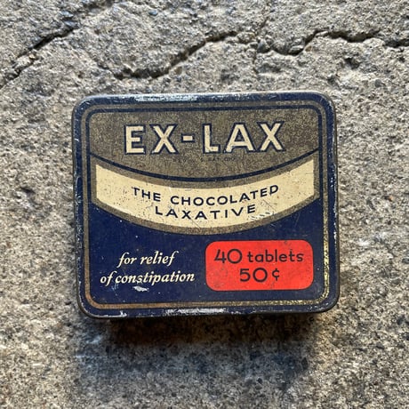 1950’s EX-LAX タブレット缶