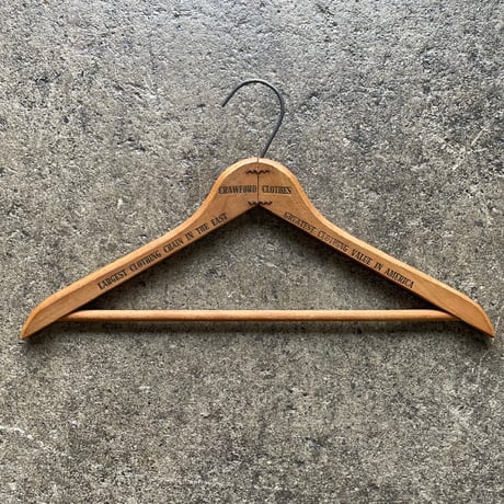 MONTGOMERY WARD BRENT ビンテージ木製ハンガー MONTGOMERY WARD BRENT ビンテージ木製ハンガー MONTGOMERY WARD
