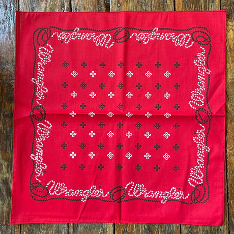 1970’s~ Wrangler バンダナ Red/赤