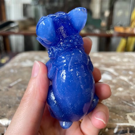 1960’s ウエストモアランド ブルドッグ ブルー×結晶