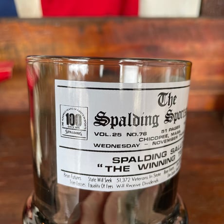 1970’s Spalding ガラスマグ
