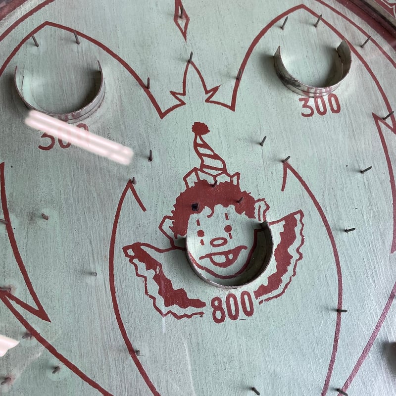 1930's 卓上 ピンボールゲームボード | 7miles from the Dreamland