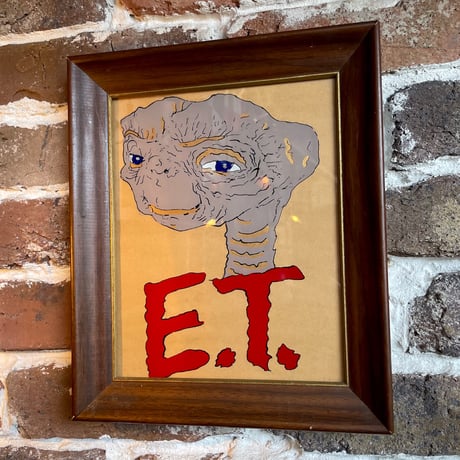 1980’s E.T. 額 ウォールデコ