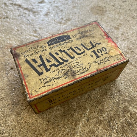 1920’s “PARTOLA” ミニ缶