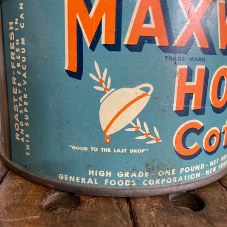 1940’s “MAXWELL” コーヒー缶