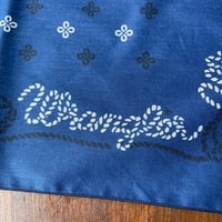 1970’s~ Wrangler バンダナ Blue/青
