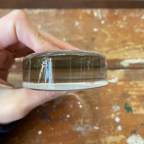 1930’s “Sole Leather Counters” ガラスペーパーウェイト