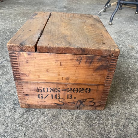 1940’s頃 蓋付き 木製ボックス
