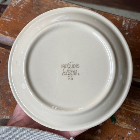 1940’s IROQUOIS China ミニプレート