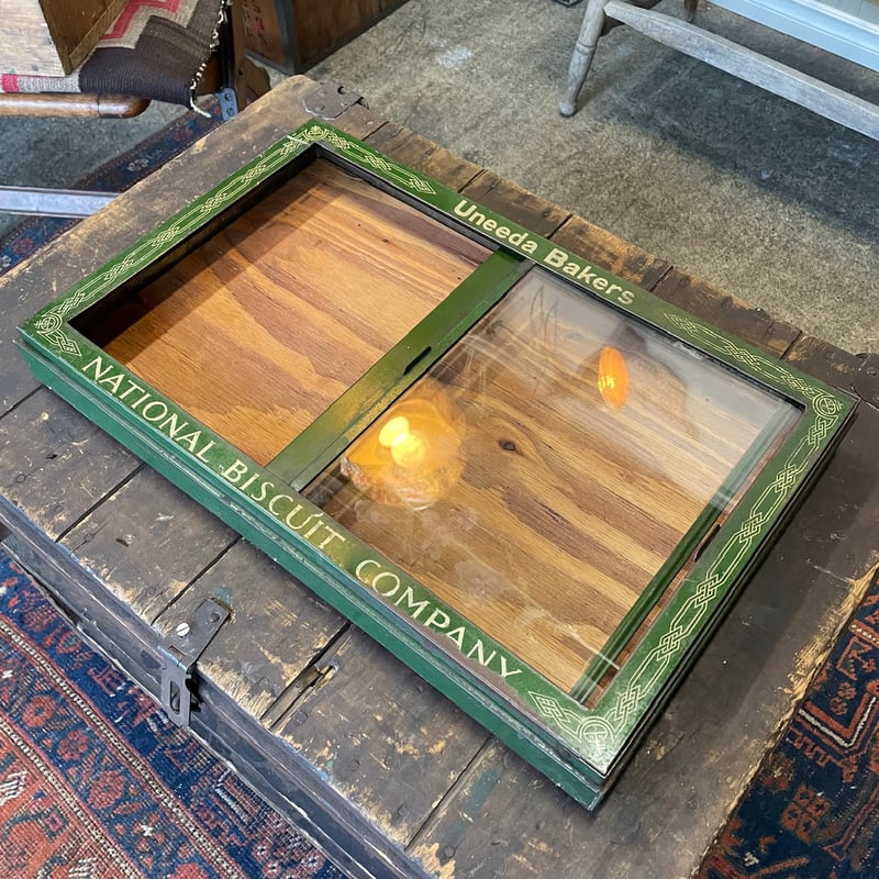 1930年代　ナビスコ　ストアディスプレイ　ショーケース　アメトイ 1930's ビスケット缶 ショーケース | 7miles from the Dreamland