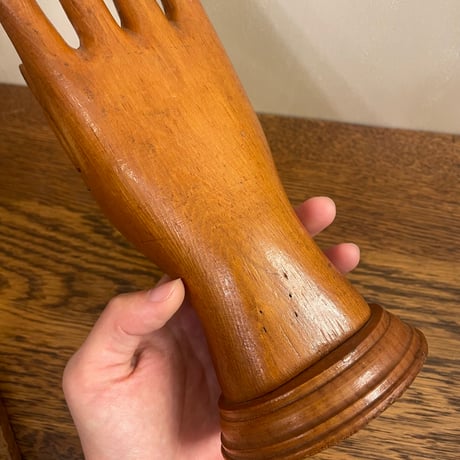1940’s頃 木製ハンド ディスプレイスタンド