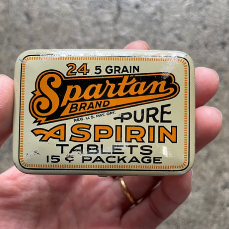 1940’s Spantan Brand タブレット缶