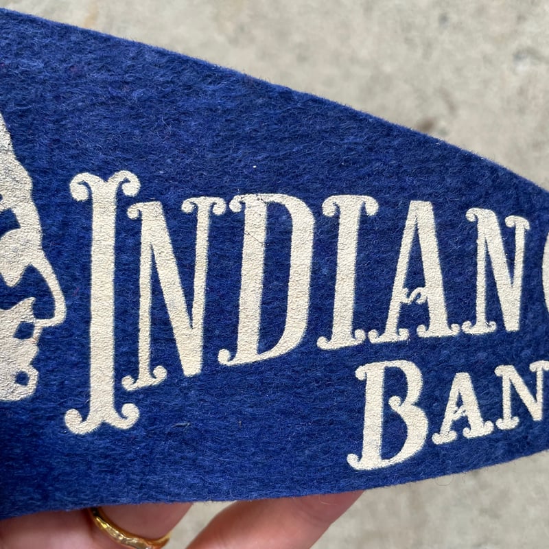 1950's インディアン フェルトバナー | 7miles from the Dreamland