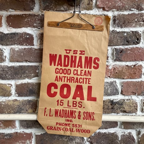 1940’s COAL BAG 紙袋