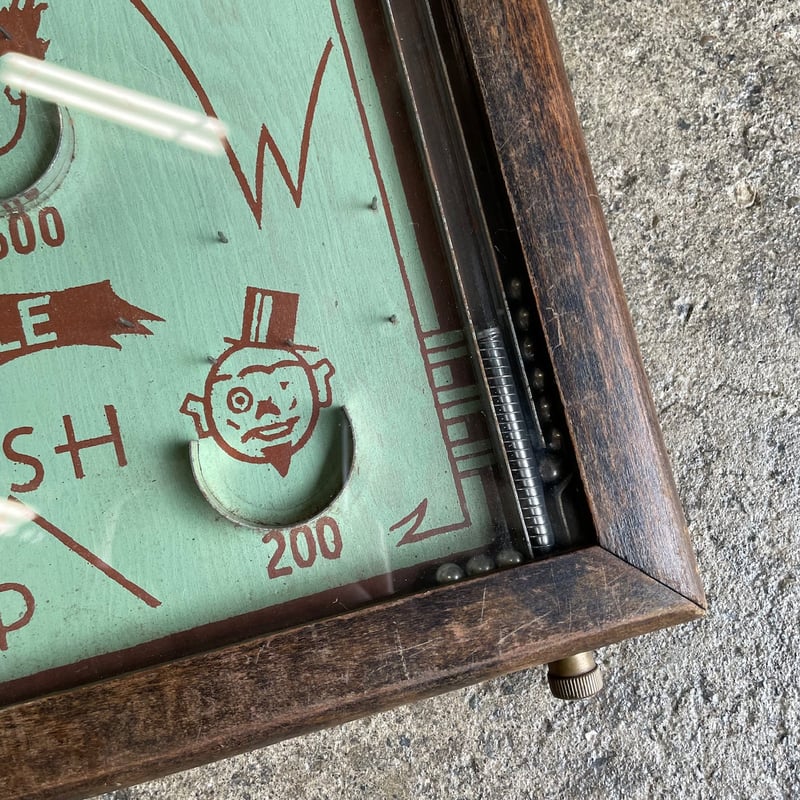 1930's 卓上 ピンボールゲームボード | 7miles from the Dreamland