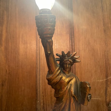 1940's Statue Of Liberty Lamp